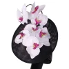 Captivating Cocktail Hat with Floral Design - Image 4
