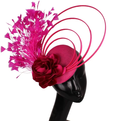 Fancy Multi Layer Design Cocktail Hats - Image 10